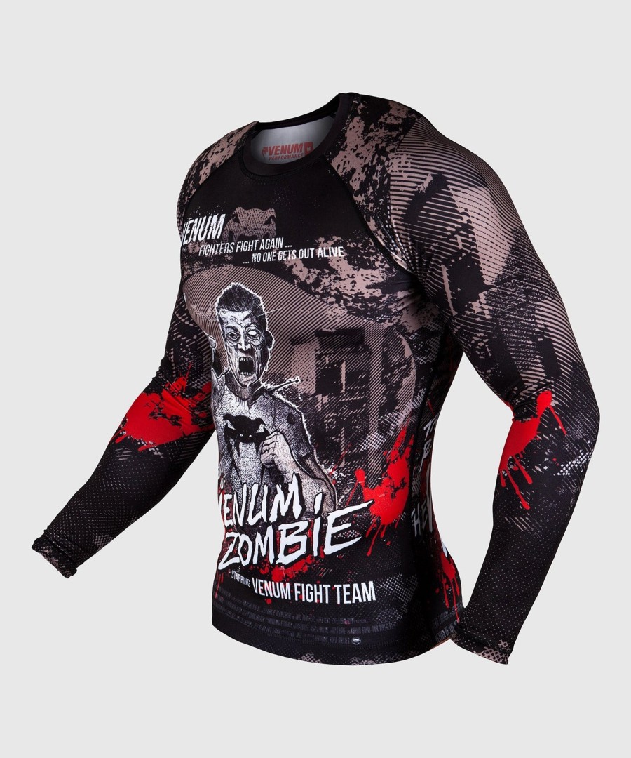 rashguard venum zombie return – długie rękawy – czarny