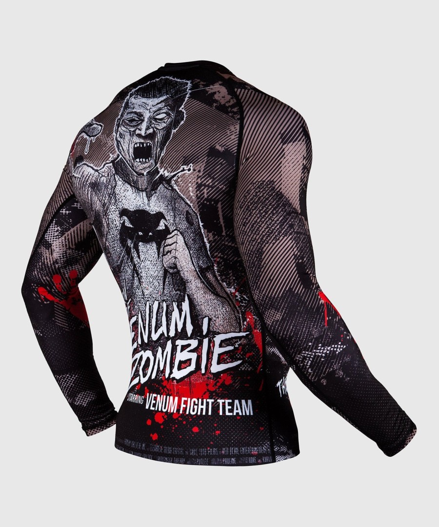 rashguard venum zombie return – długie rękawy – czarny