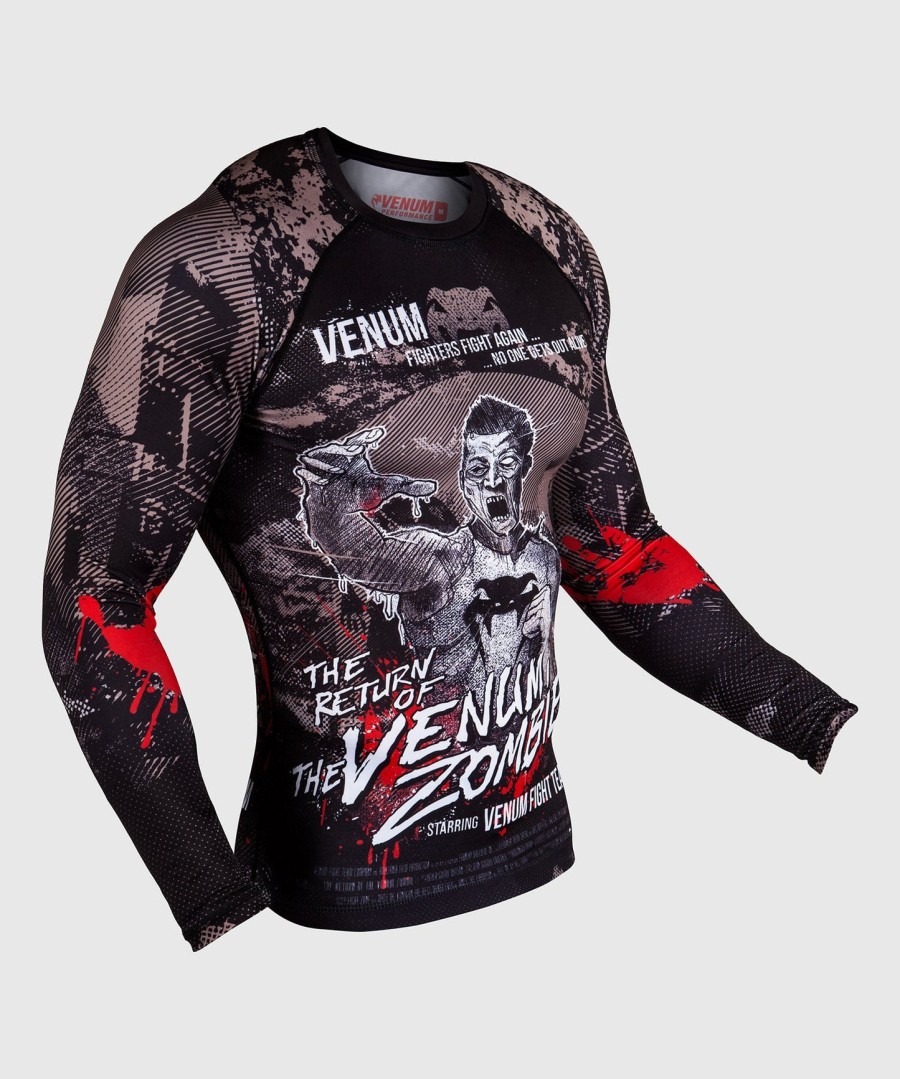 rashguard venum zombie return – długie rękawy – czarny
