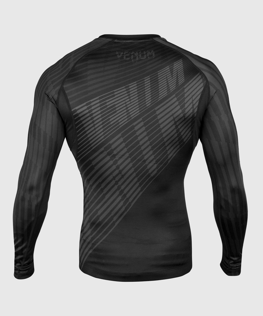 rashguard venum plasma – długie rękawy – czarnyczarny