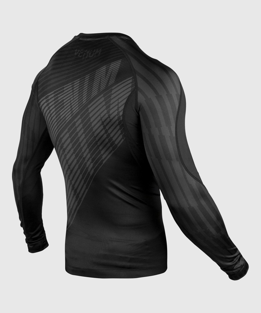 rashguard venum plasma – długie rękawy – czarnyczarny