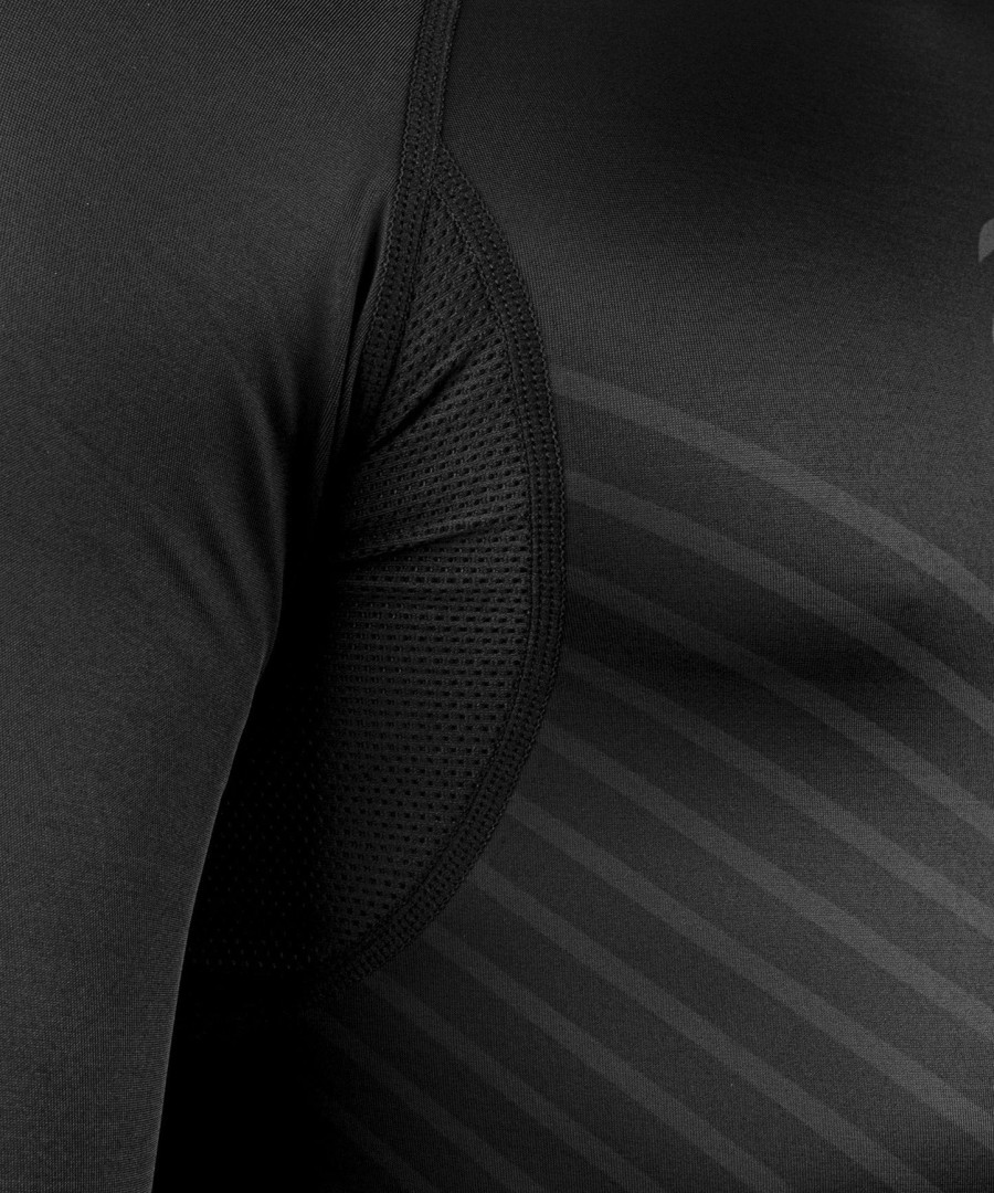 rashguard venum plasma – długie rękawy – czarnyczarny