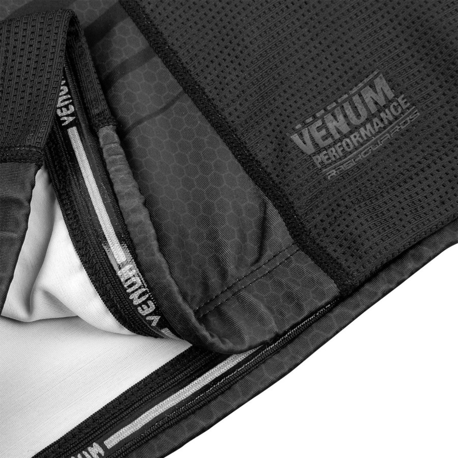 rashguard venum technical 2.0 – krótki rękaw – czarnyczarny