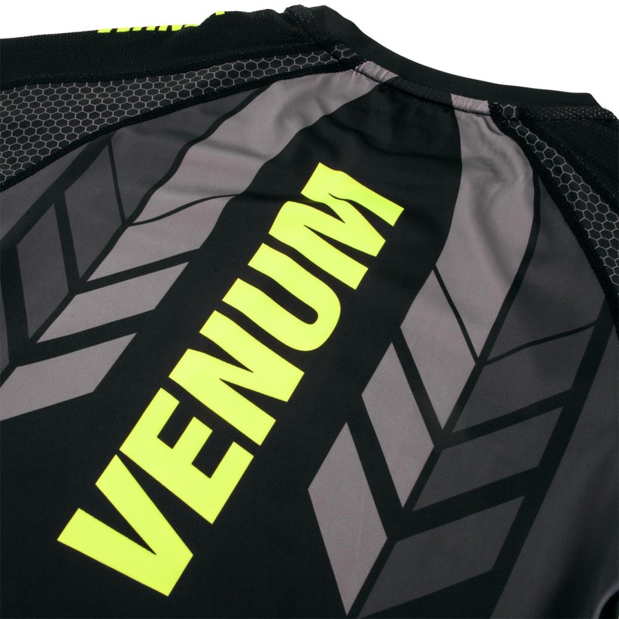 rashguard venum technical 2.0 z długim rękawem – czarno-żółty