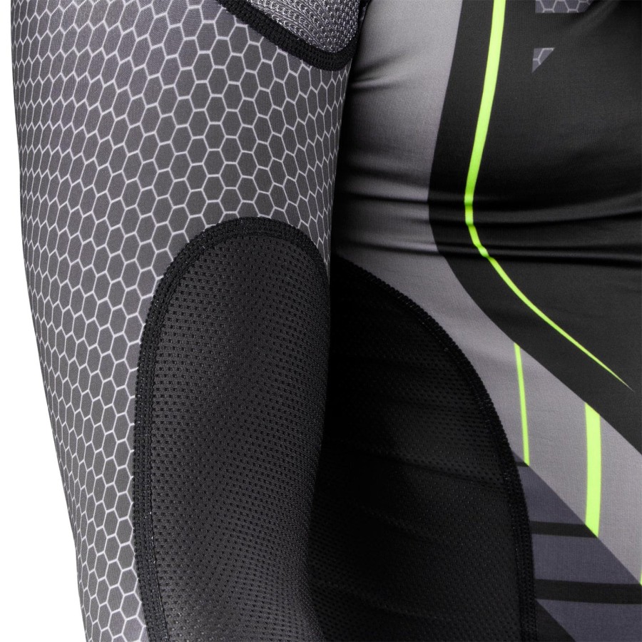 rashguard venum technical 2.0 z długim rękawem – czarno-żółty