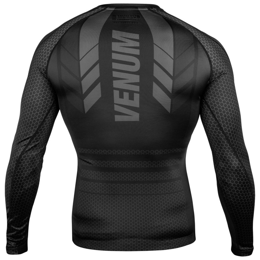 rashguard venum technical 2.0 – długie rękawy – czarnyczarny