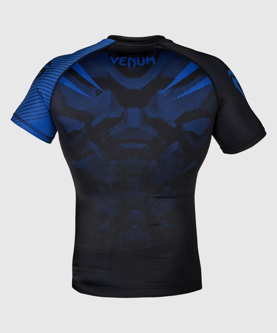rashguard venum nogi 2.0 – krótki rękaw – czarno-niebieski