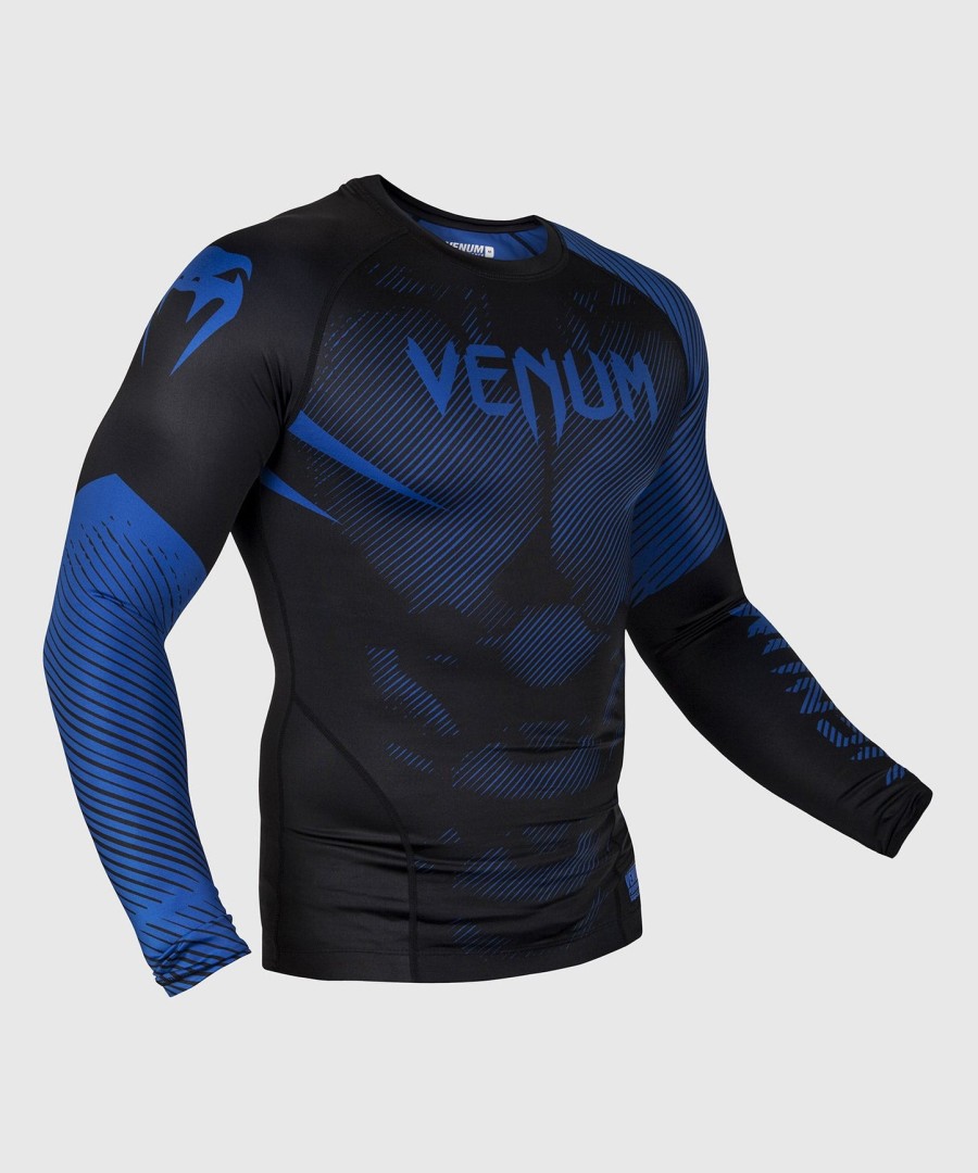 rashguard venum nogi 2.0 – długi rękaw – czarno-niebieski