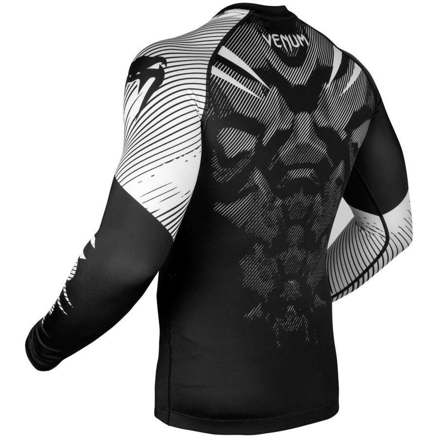 rashguard venum nogi 2.0 – długie rękawy – czarno-biały