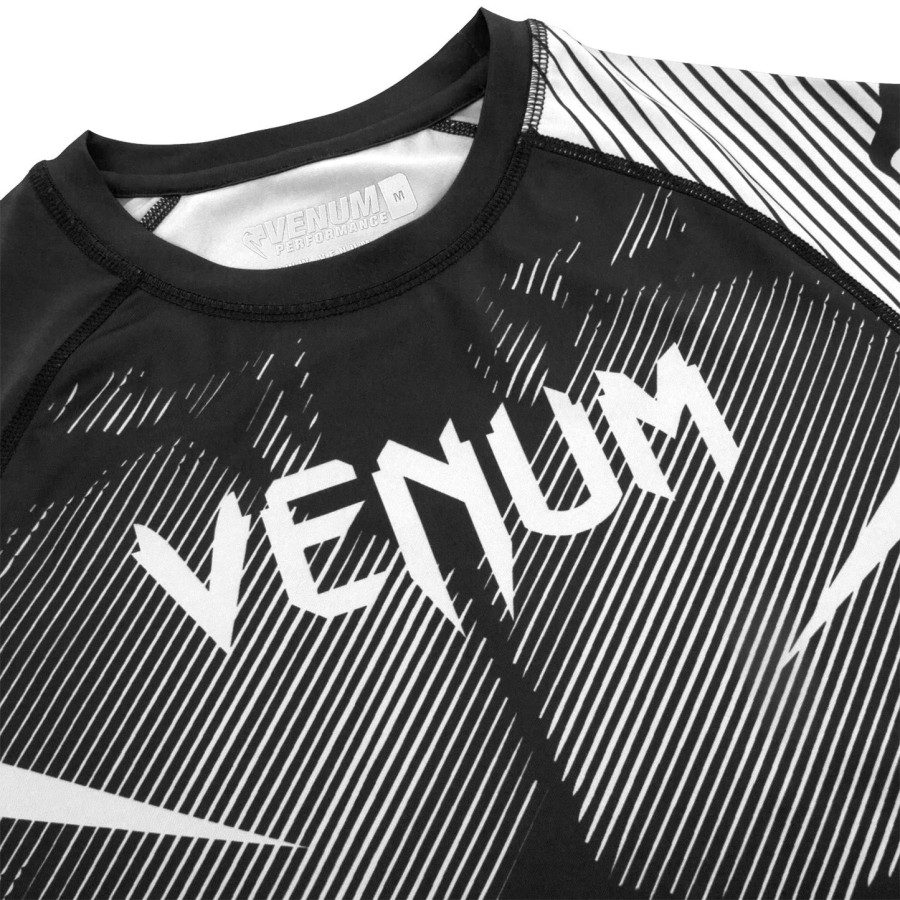 rashguard venum nogi 2.0 – długie rękawy – czarno-biały