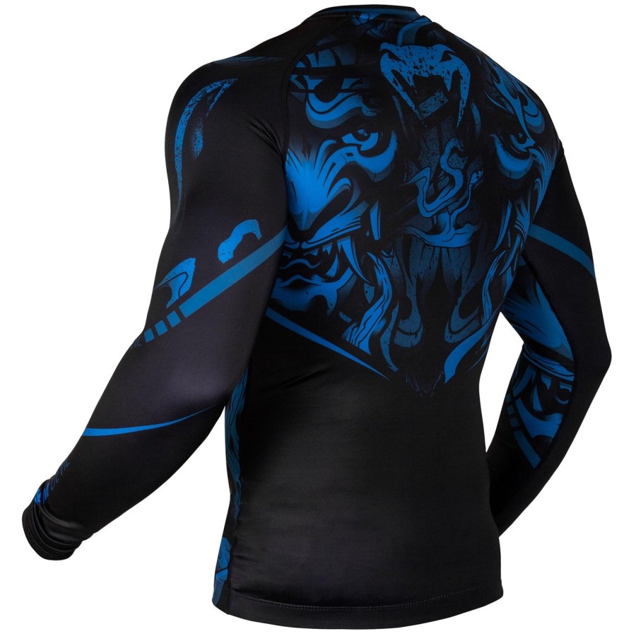 rashguard venum devil – długie rękawy – granatowyczarny