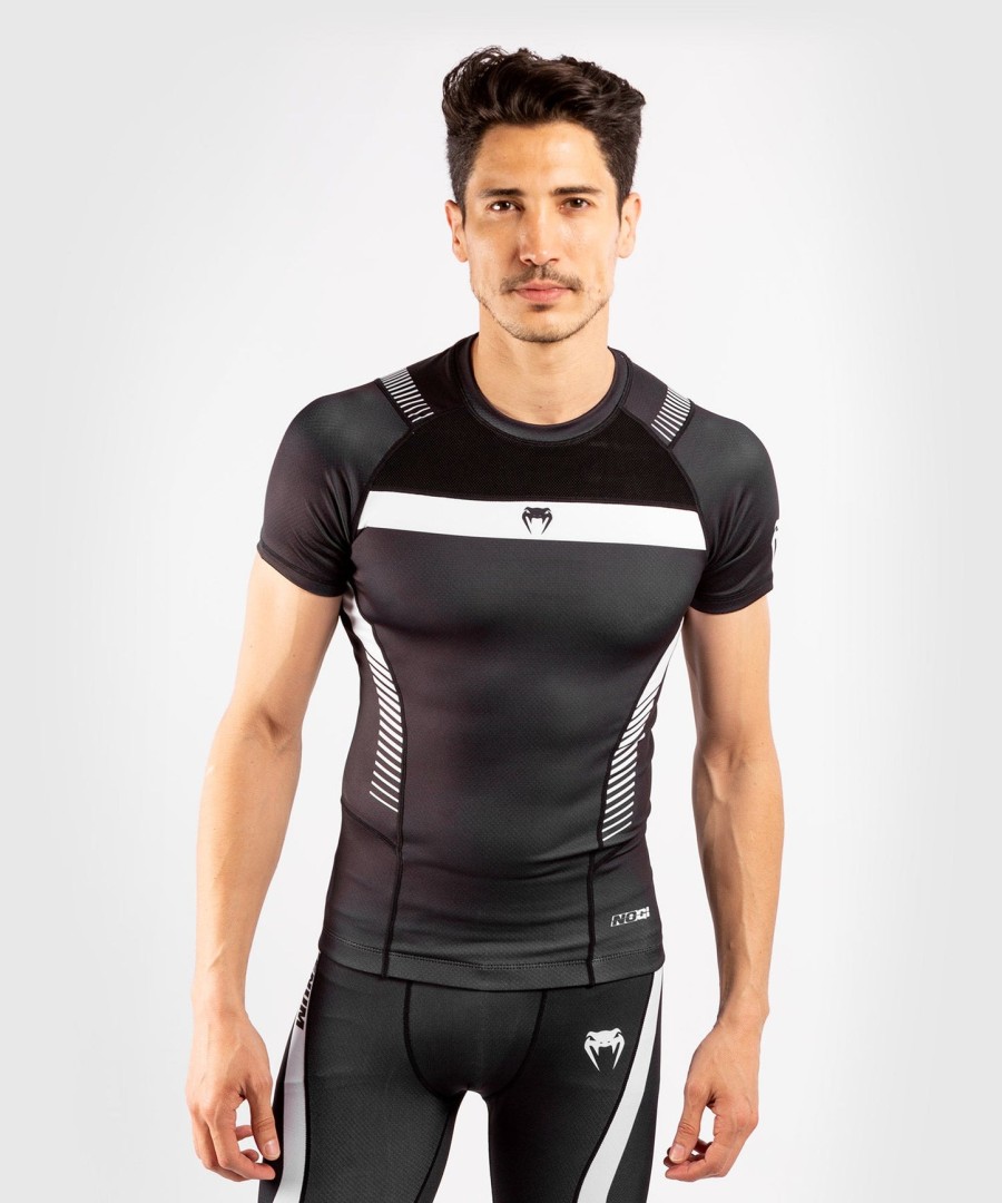 rashguard venum nogi 3.0 – krótki rękaw – czarno-biały