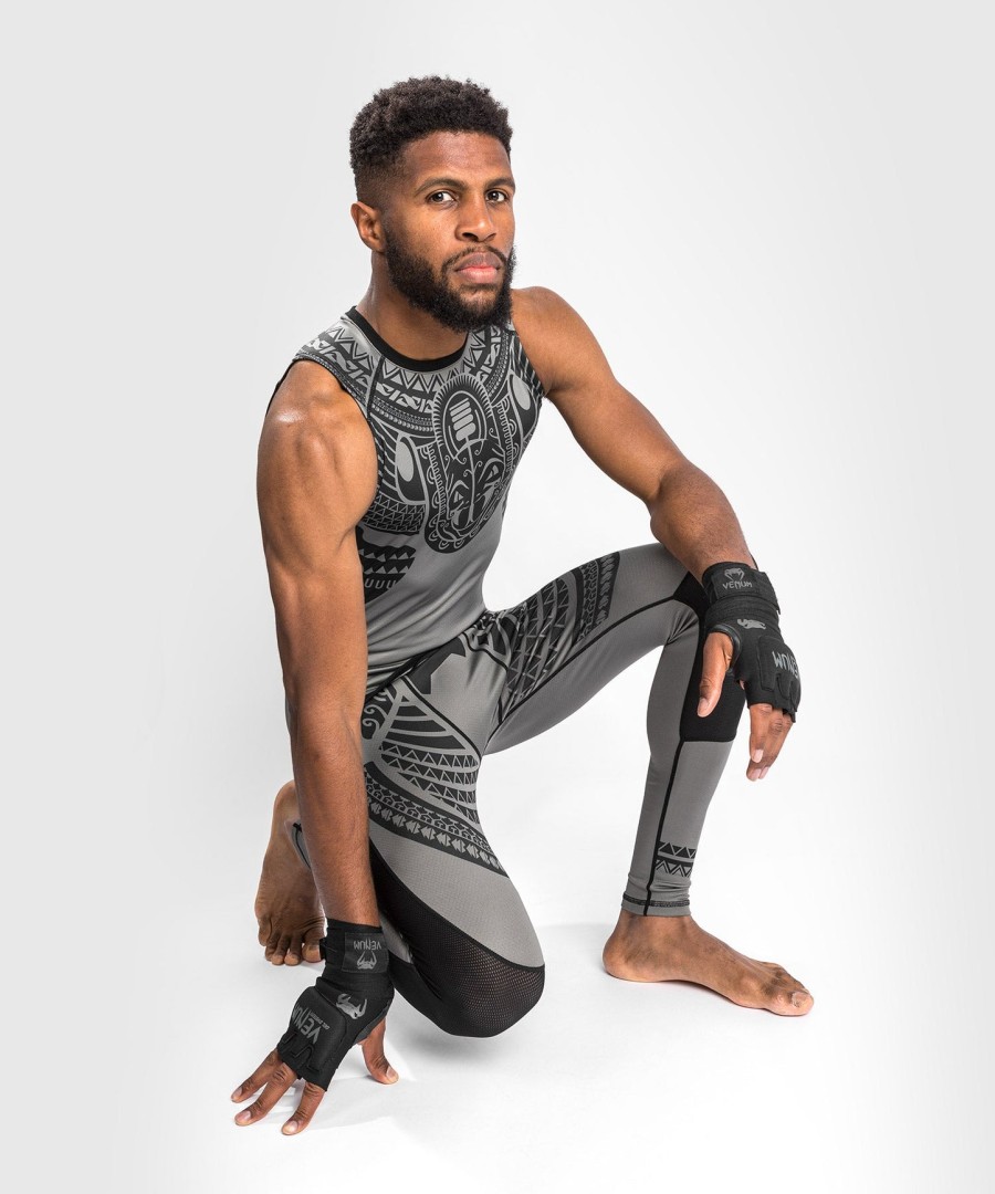 rashguard venum nakahi - bez rękawów - szary