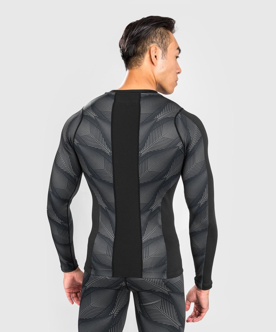 rashguard venum phantom z długim rękawem – czarno-czerwony