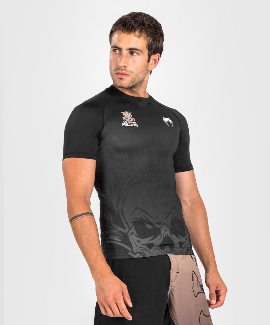 venum reorg rashguard - krótkie rękawy - czarny