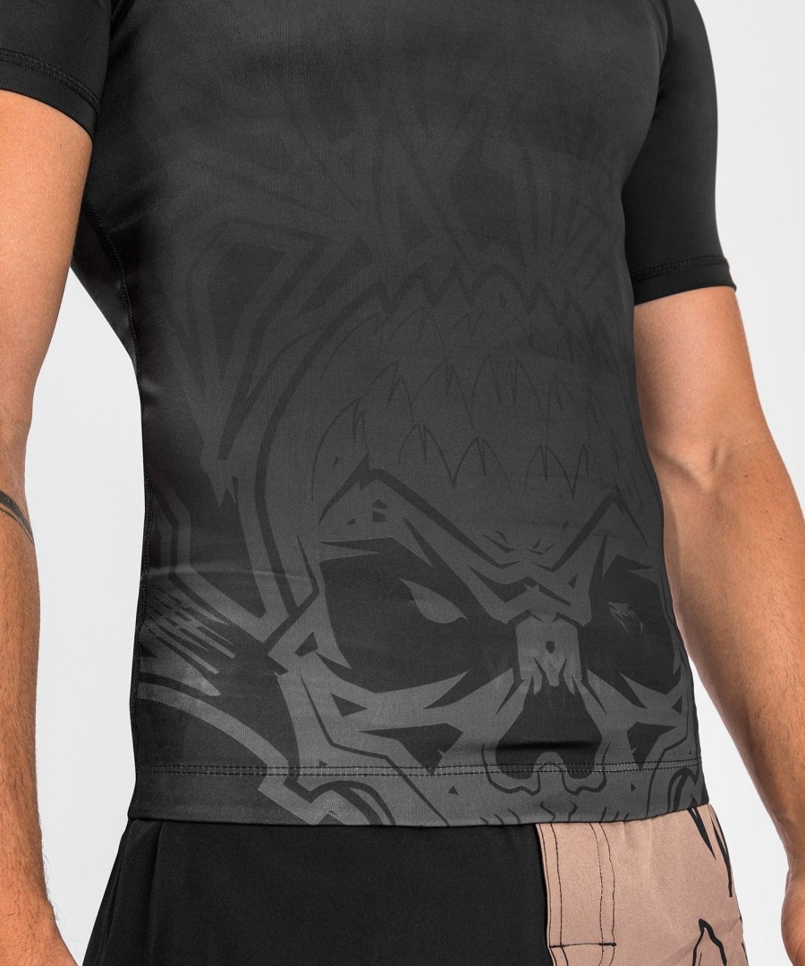 venum reorg rashguard - krótkie rękawy - czarny