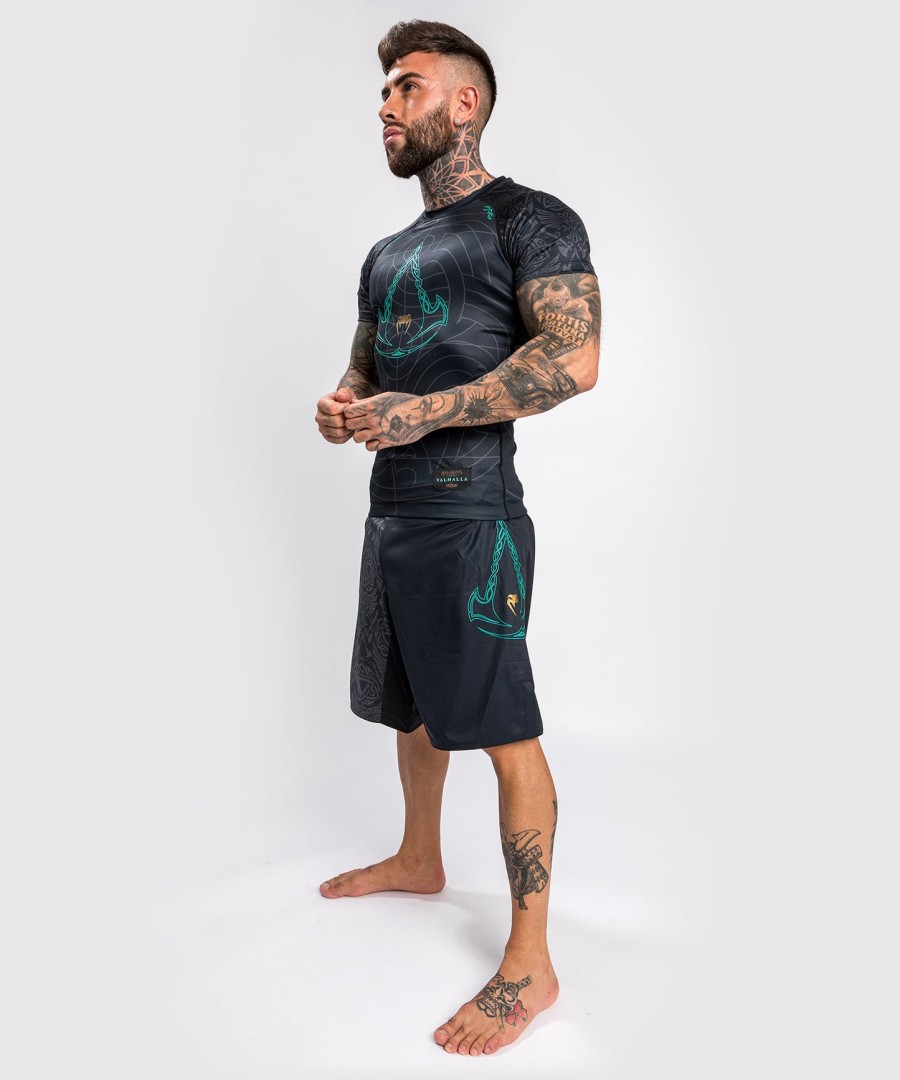rashguard venum assassin creed reloaded – krótki rękaw – czarny