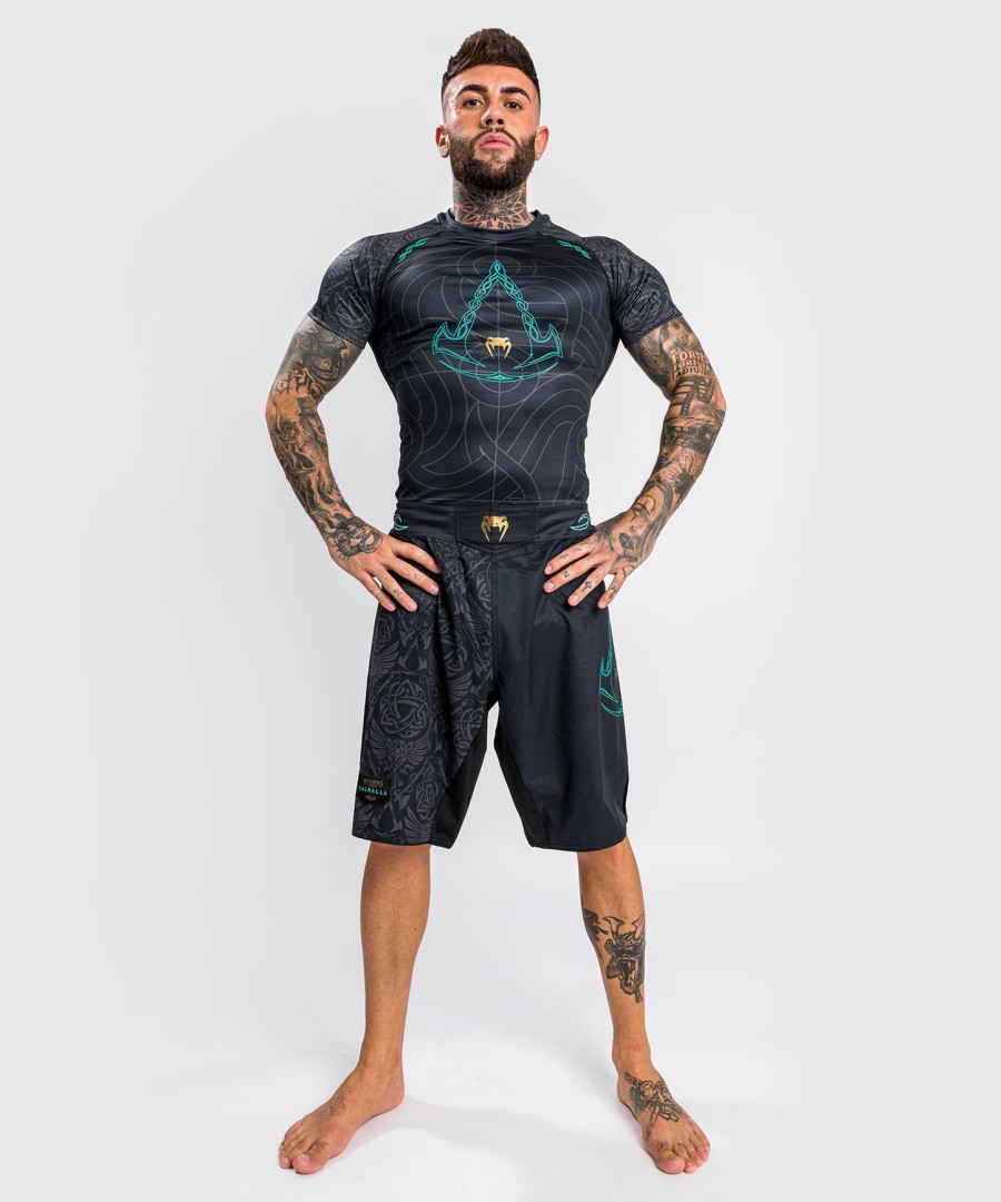 rashguard venum assassin creed reloaded – krótki rękaw – czarny