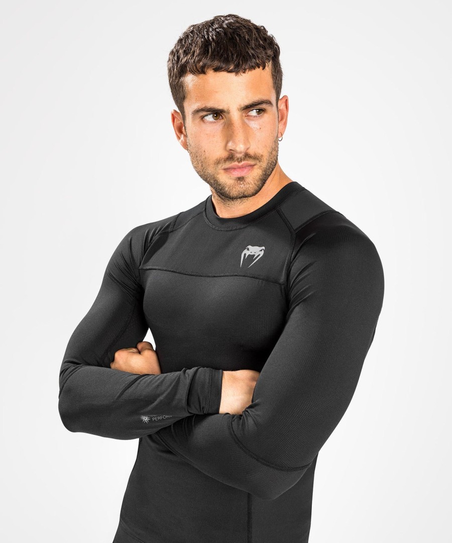 rashguardy venum g-fit air z długim rękawem – czarne