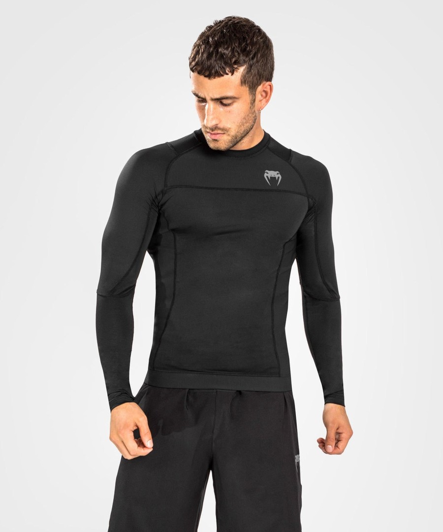 rashguardy venum g-fit air z długim rękawem – czarne