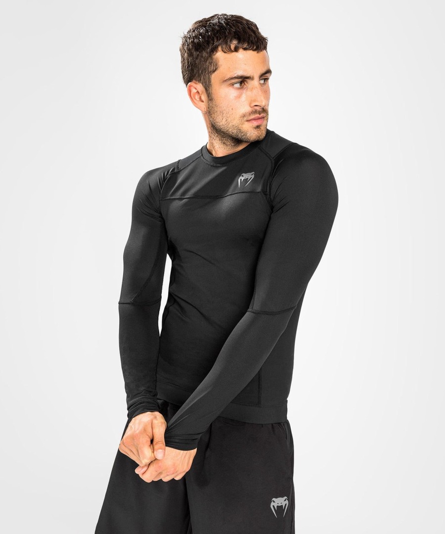 rashguardy venum g-fit air z długim rękawem – czarne