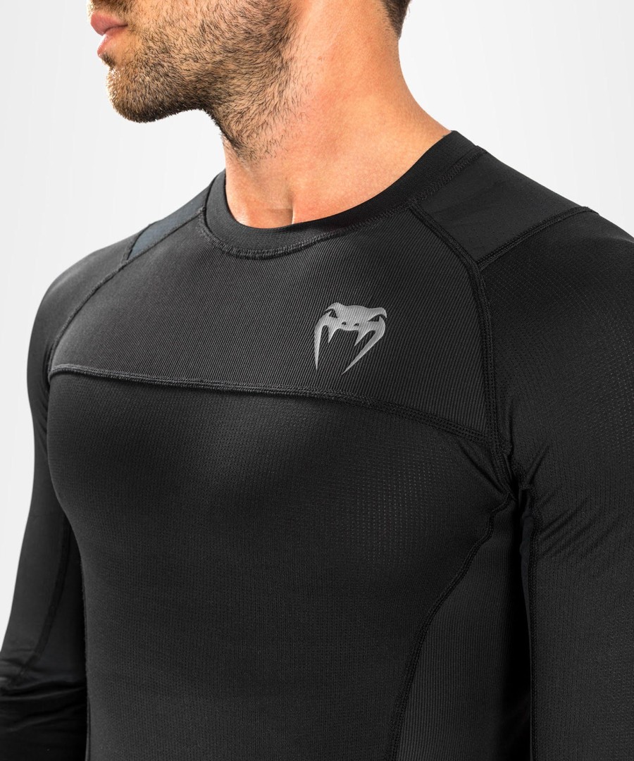 rashguardy venum g-fit air z długim rękawem – czarne