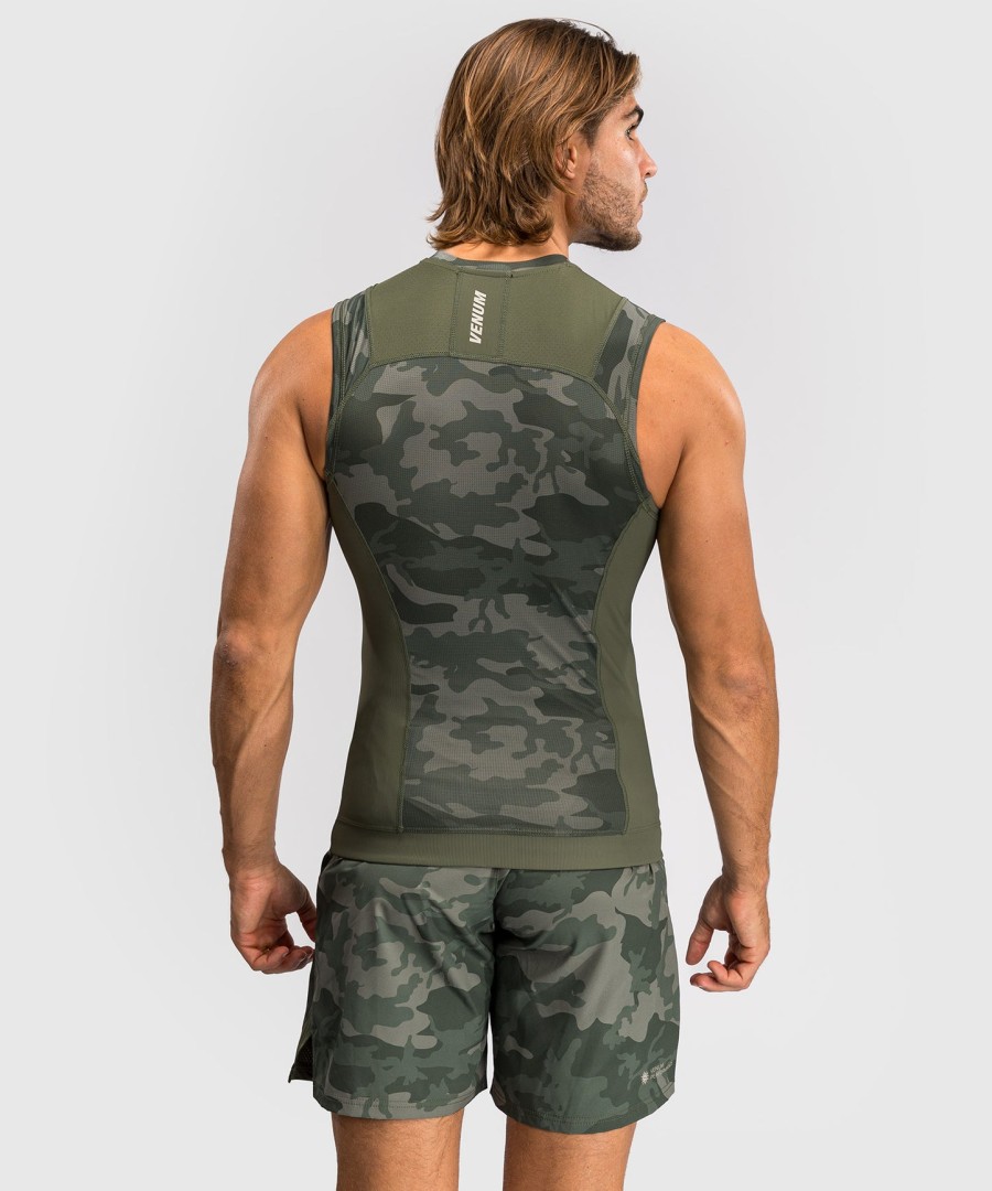 rashguard venum g-fit air men bez rękawów – kamuflaż wojskowy