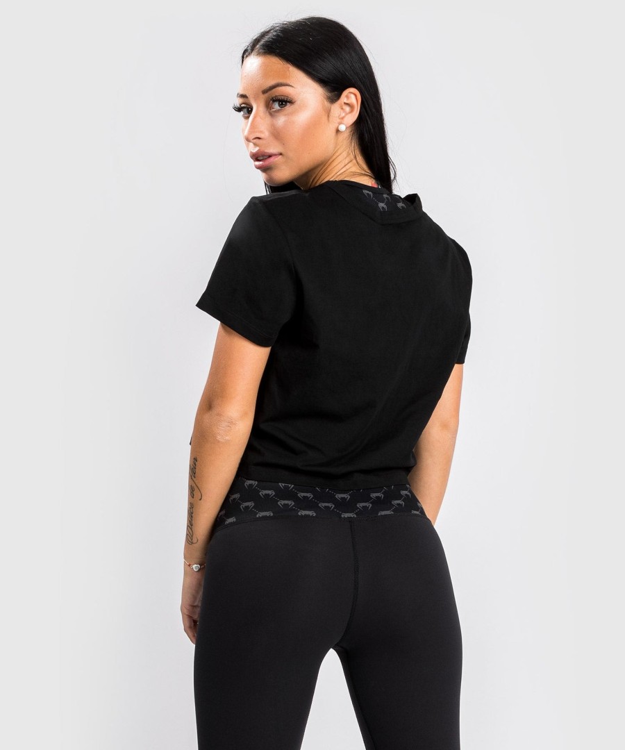 koszulka venum pink pocket t-shirt – dla kobiet – czarno-różowo-złota