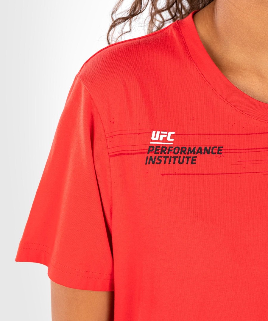 koszulka damska ufc venum performance institute 2.0 – czerwona