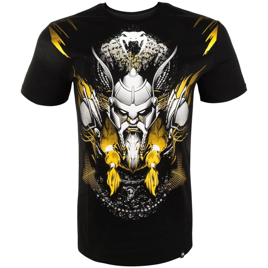 koszulka venum viking 2.0 – czarno-żółta