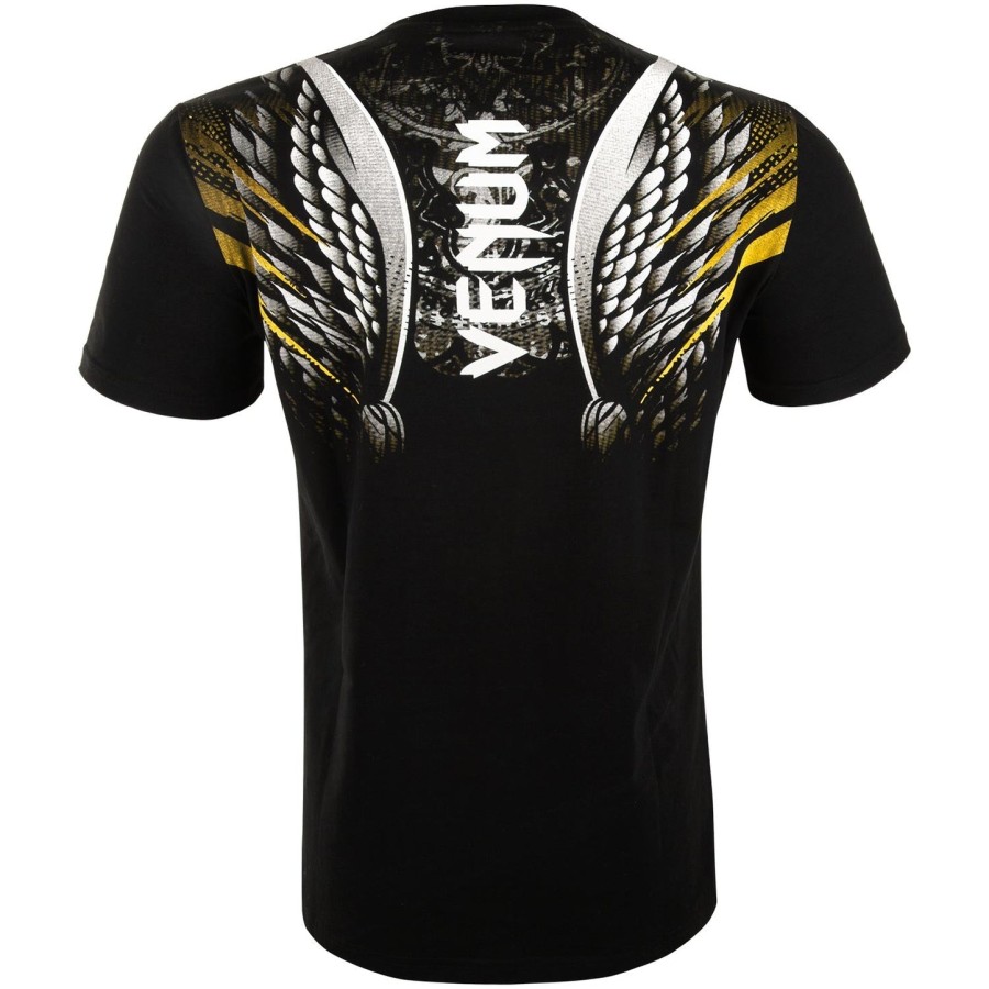 koszulka venum viking 2.0 – czarno-żółta