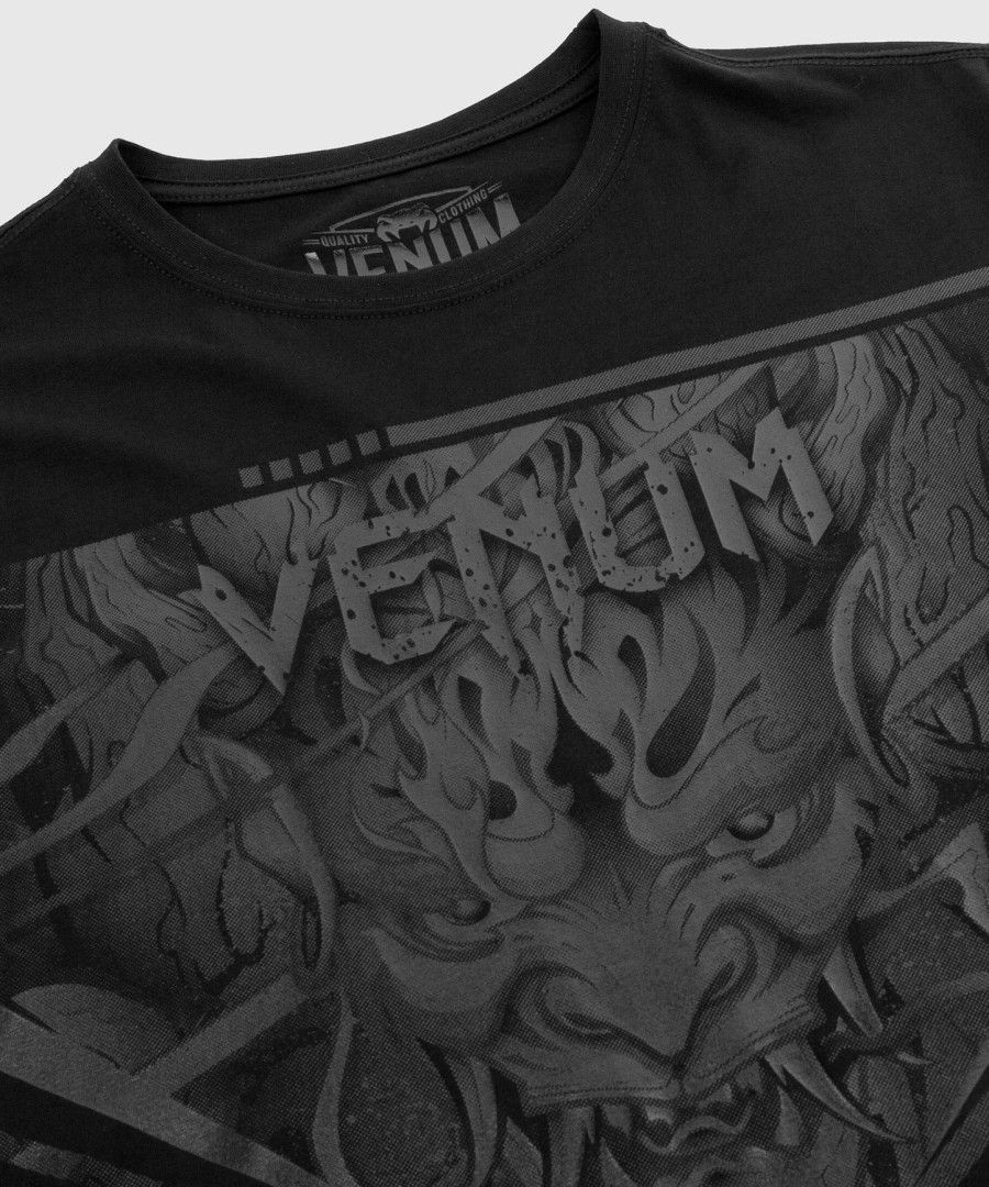 koszulka venum devil - czarnaczarna