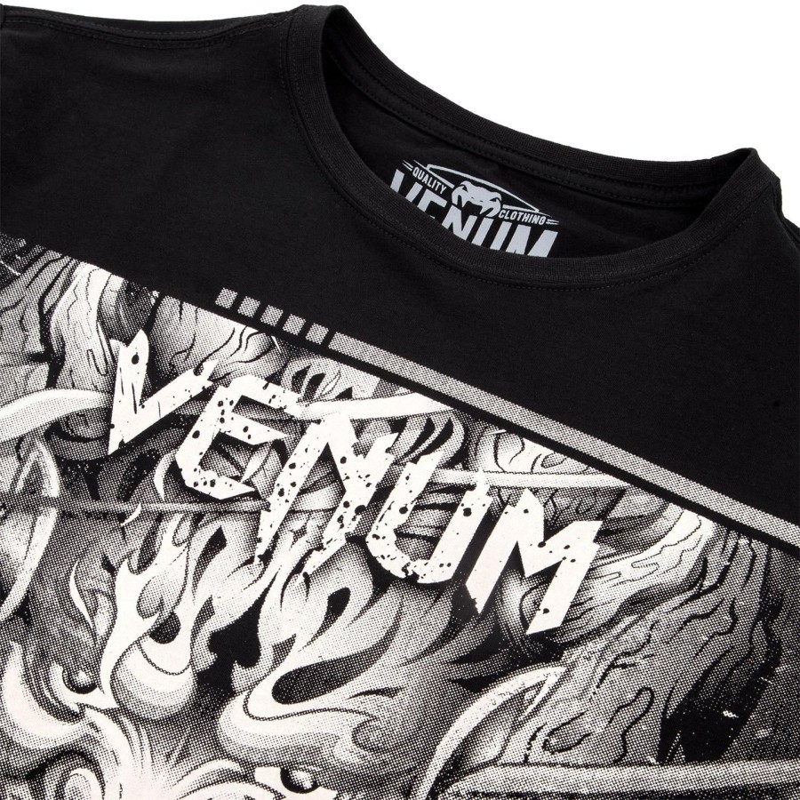koszulka venum devil – białaczarna