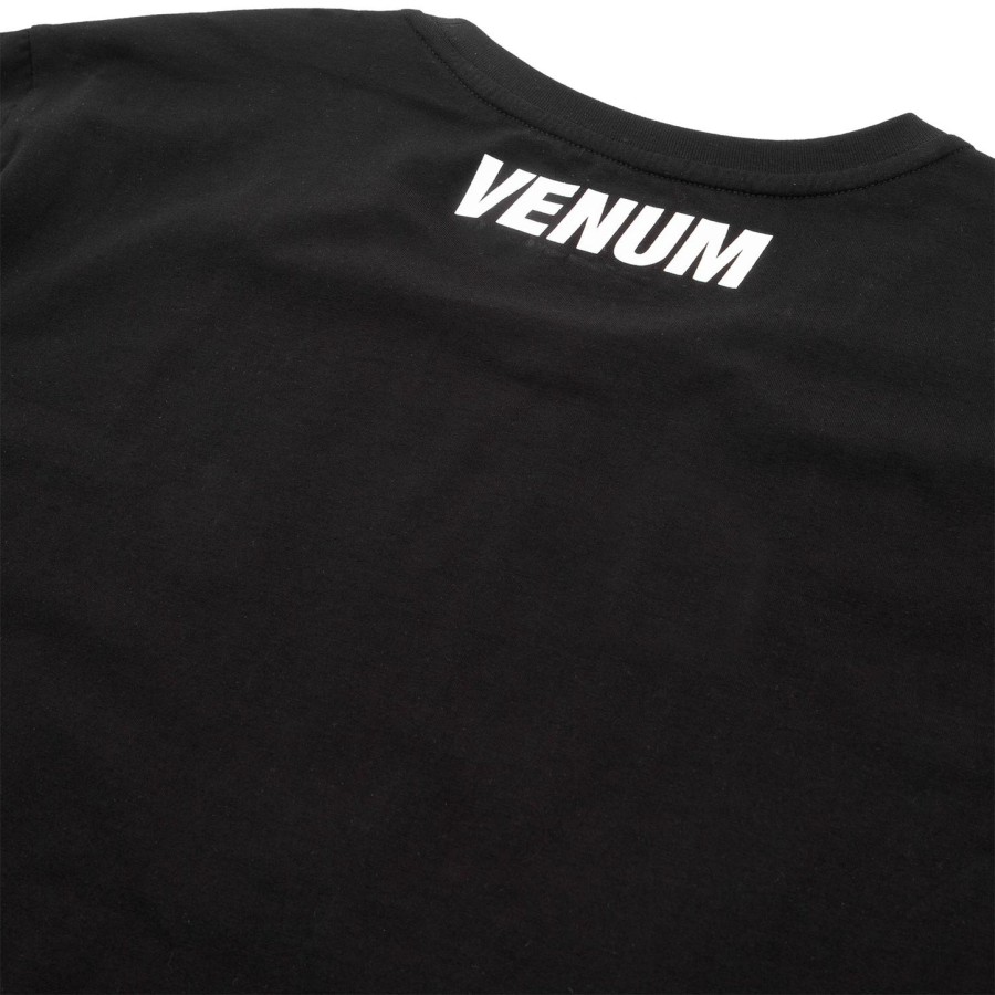 koszulka venum ground and pound – czarna