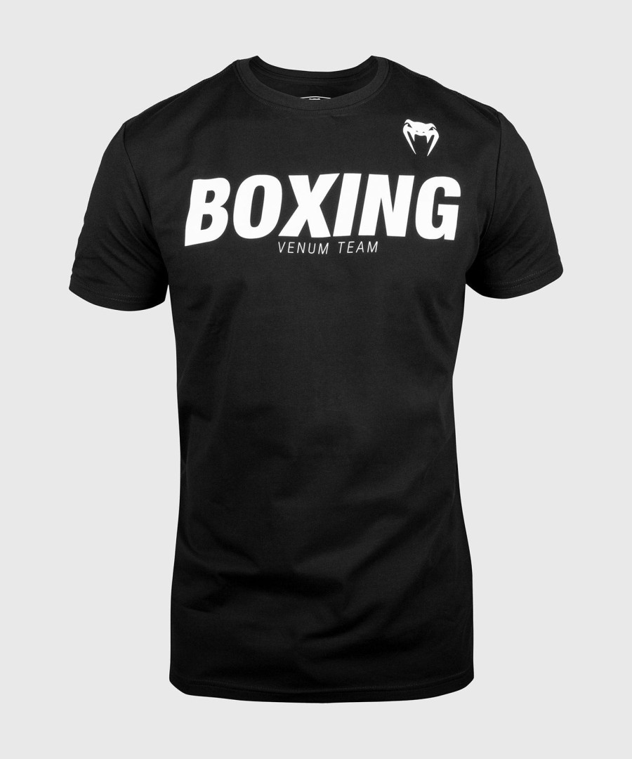 koszulka venum boxing vt - czarno-biała