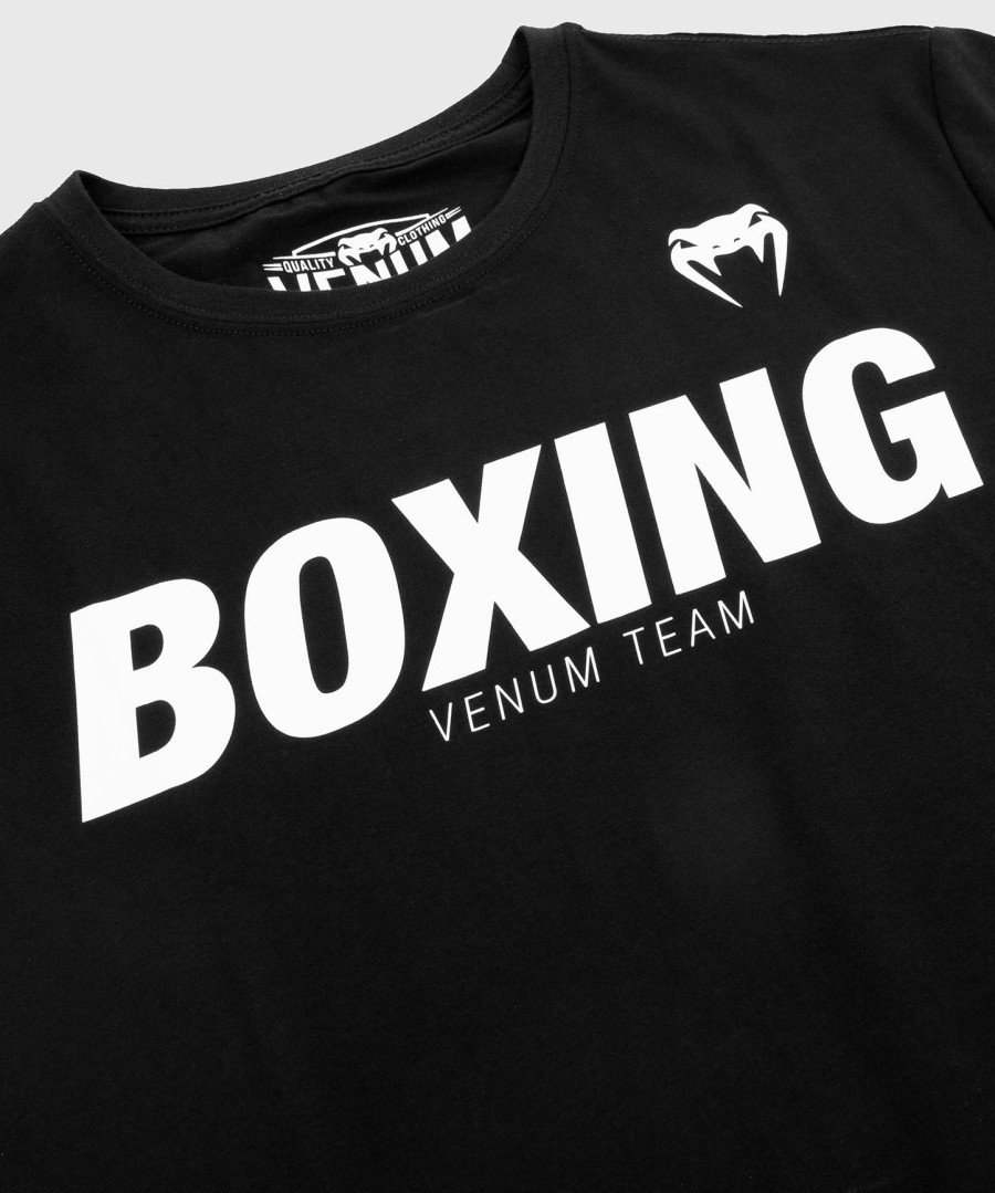 koszulka venum boxing vt - czarno-biała