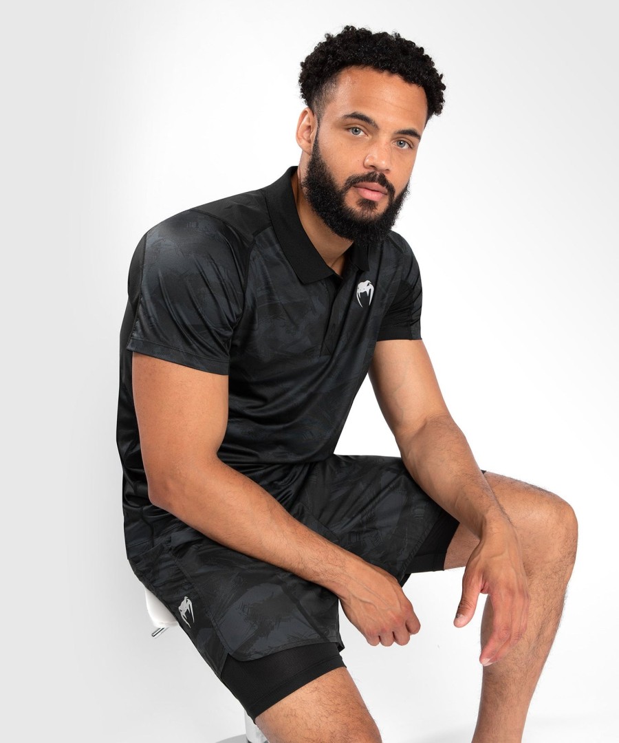 venum electron 3.0 polo - czarny