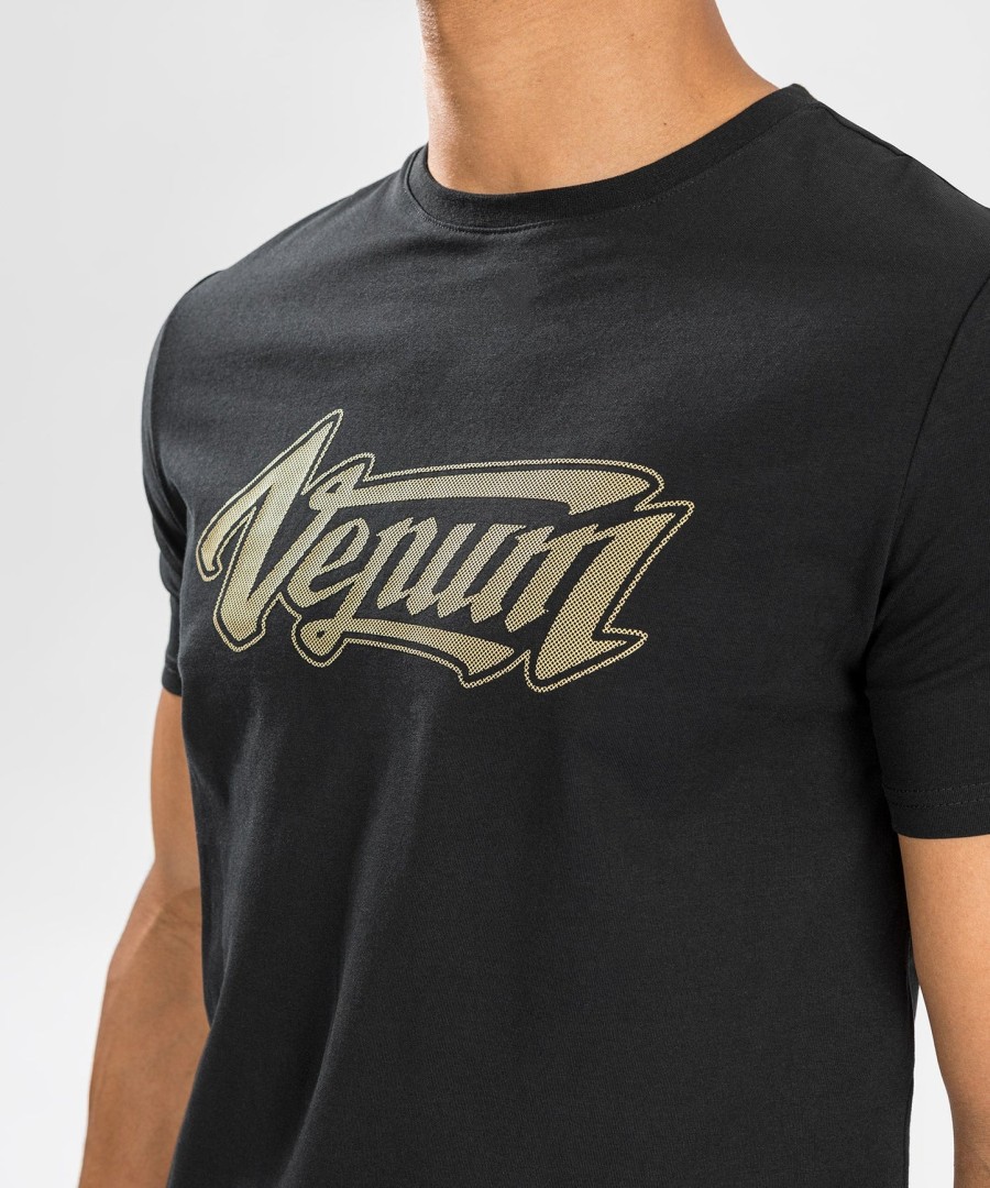 koszulka venum absolute 2.0 – dopasowany krój – czarno-złota