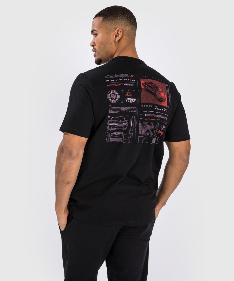koszulka męska venum x dodge banshee – czarna