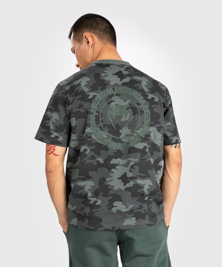 koszulka męska venum vortex xl – khaki kamuflaż
