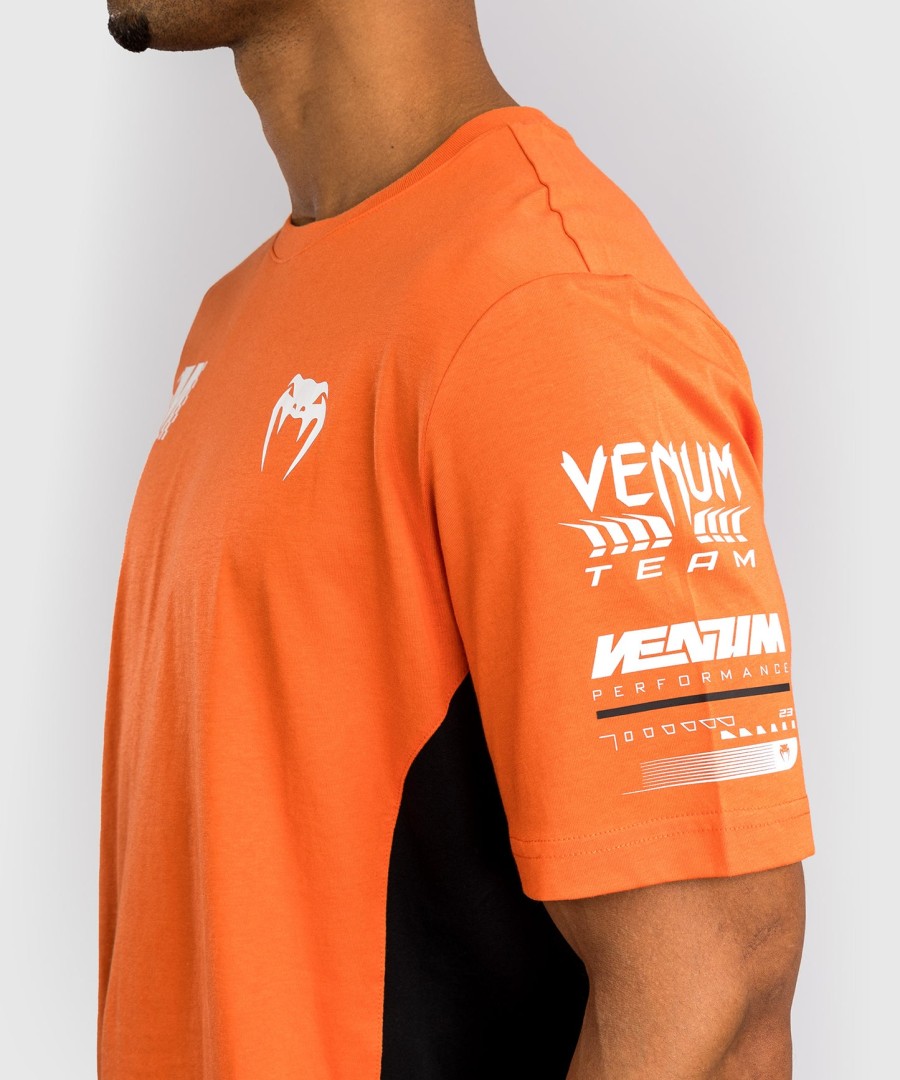 koszulka venum motorsport – mandarynkowa