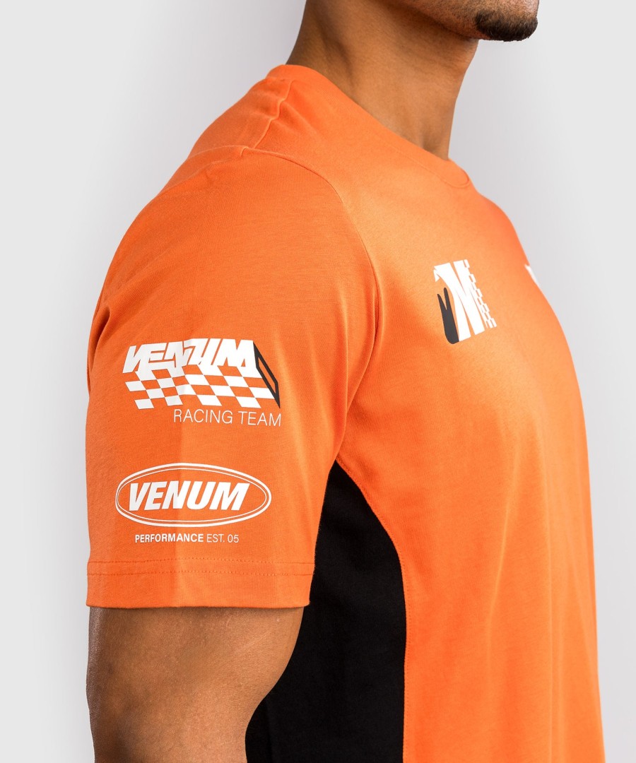 koszulka venum motorsport – mandarynkowa
