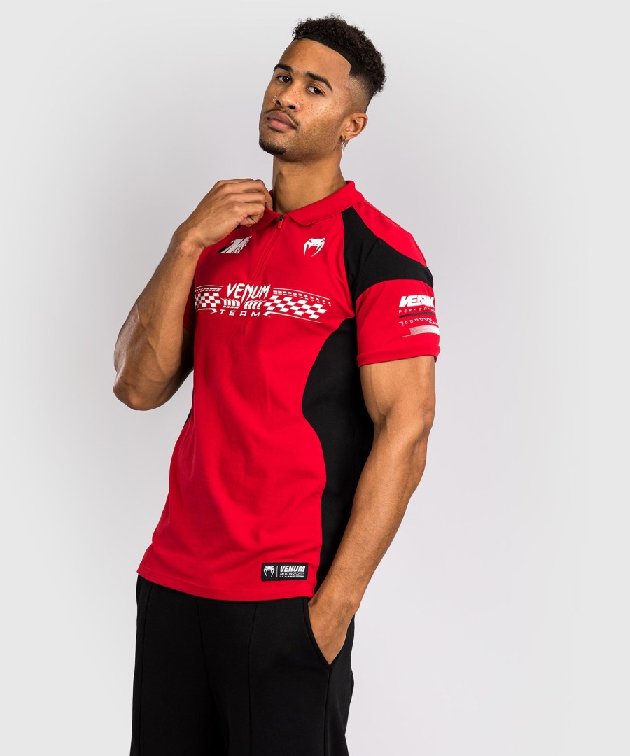 koszulka polo venum motorsport cotton - racer red