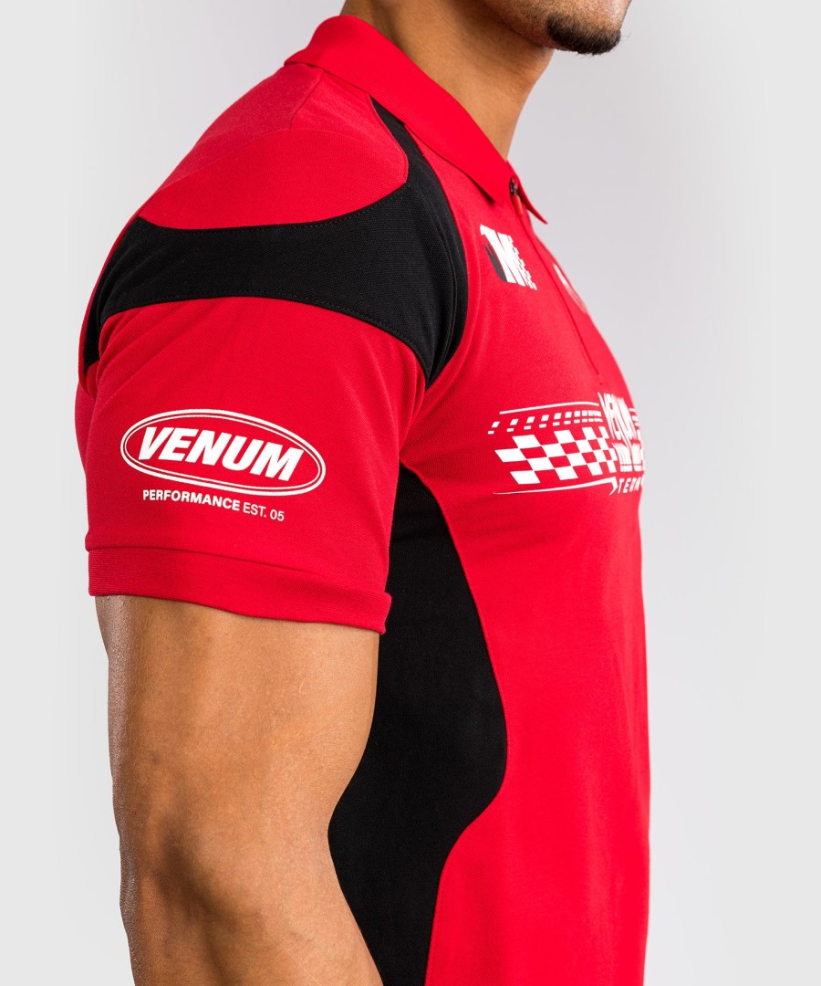koszulka polo venum motorsport cotton - racer red