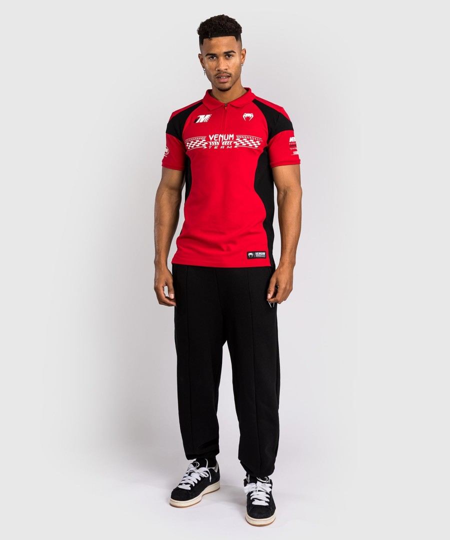 koszulka polo venum motorsport cotton - racer red