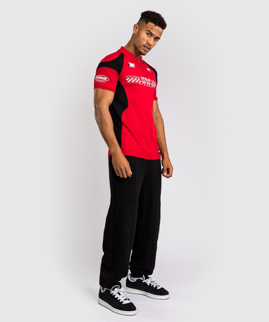 koszulka polo venum motorsport cotton - racer red
