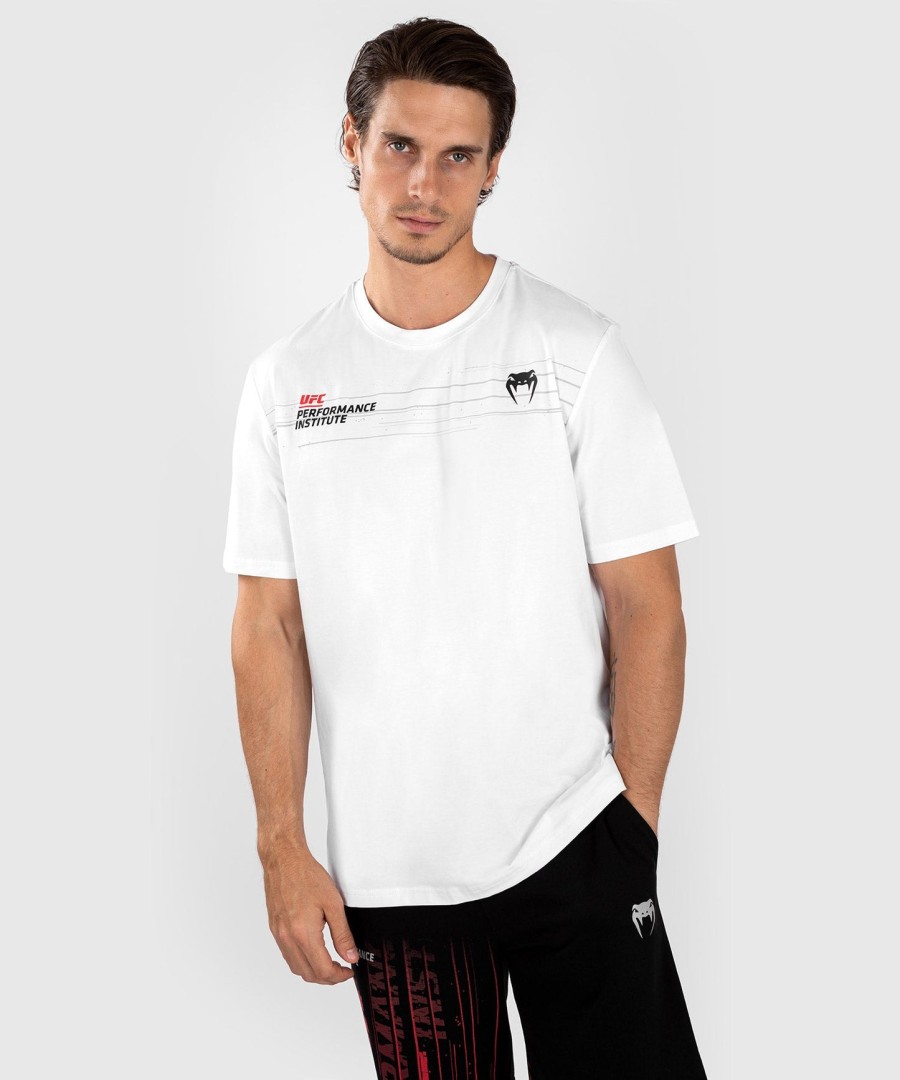 koszulka męska ufc venum performance institute 2.0 – biała