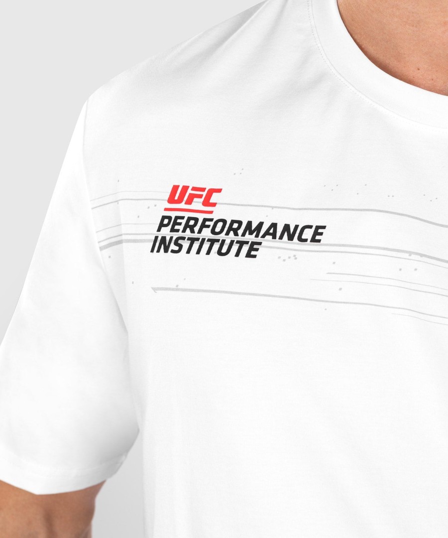 koszulka męska ufc venum performance institute 2.0 – biała