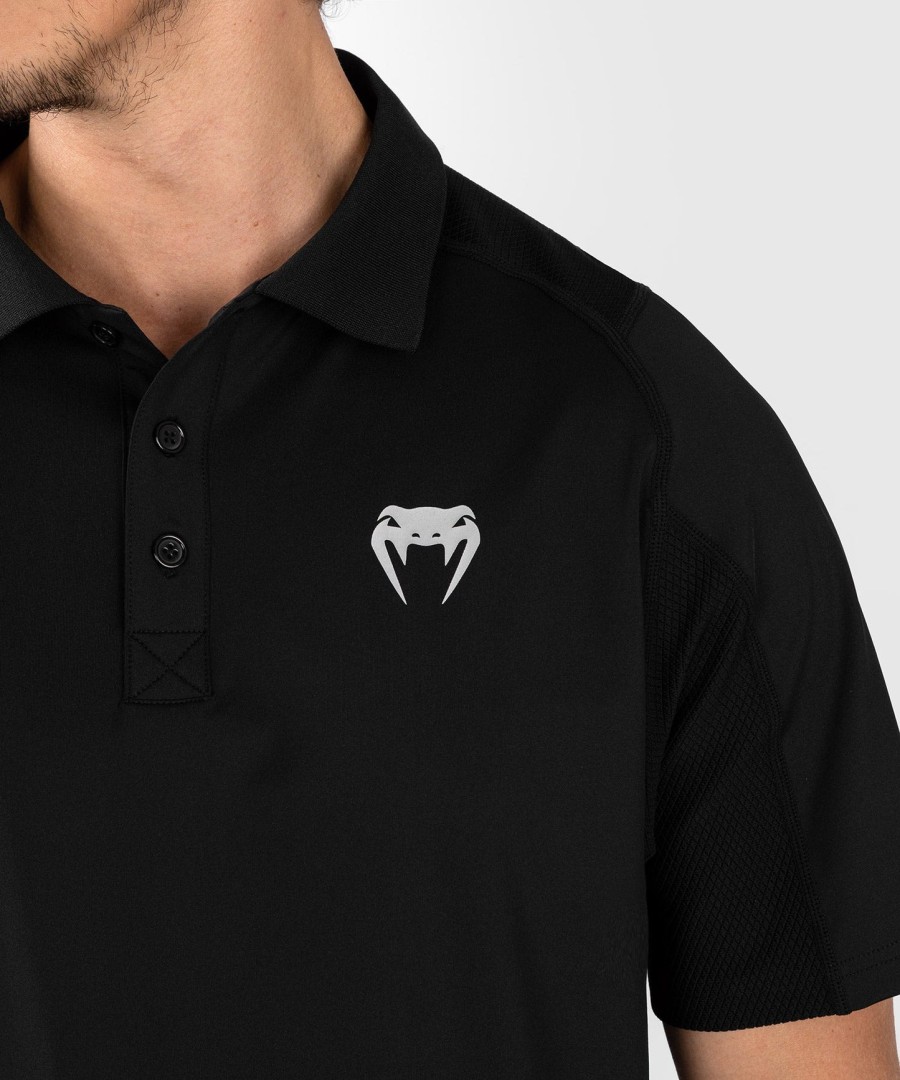 koszulka polo męska ufc venum performance institute 2.0 – czarno-czerwona