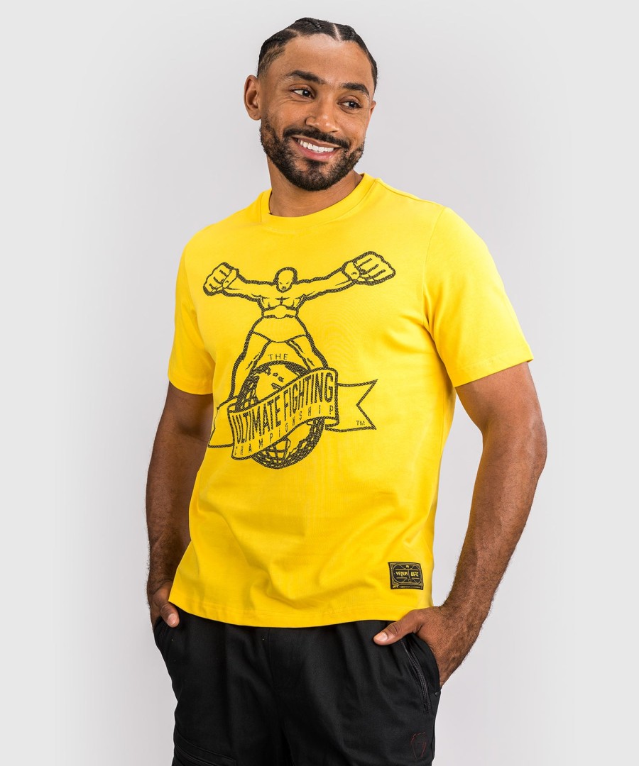 koszulka ufc by venum ulti-man – żółta